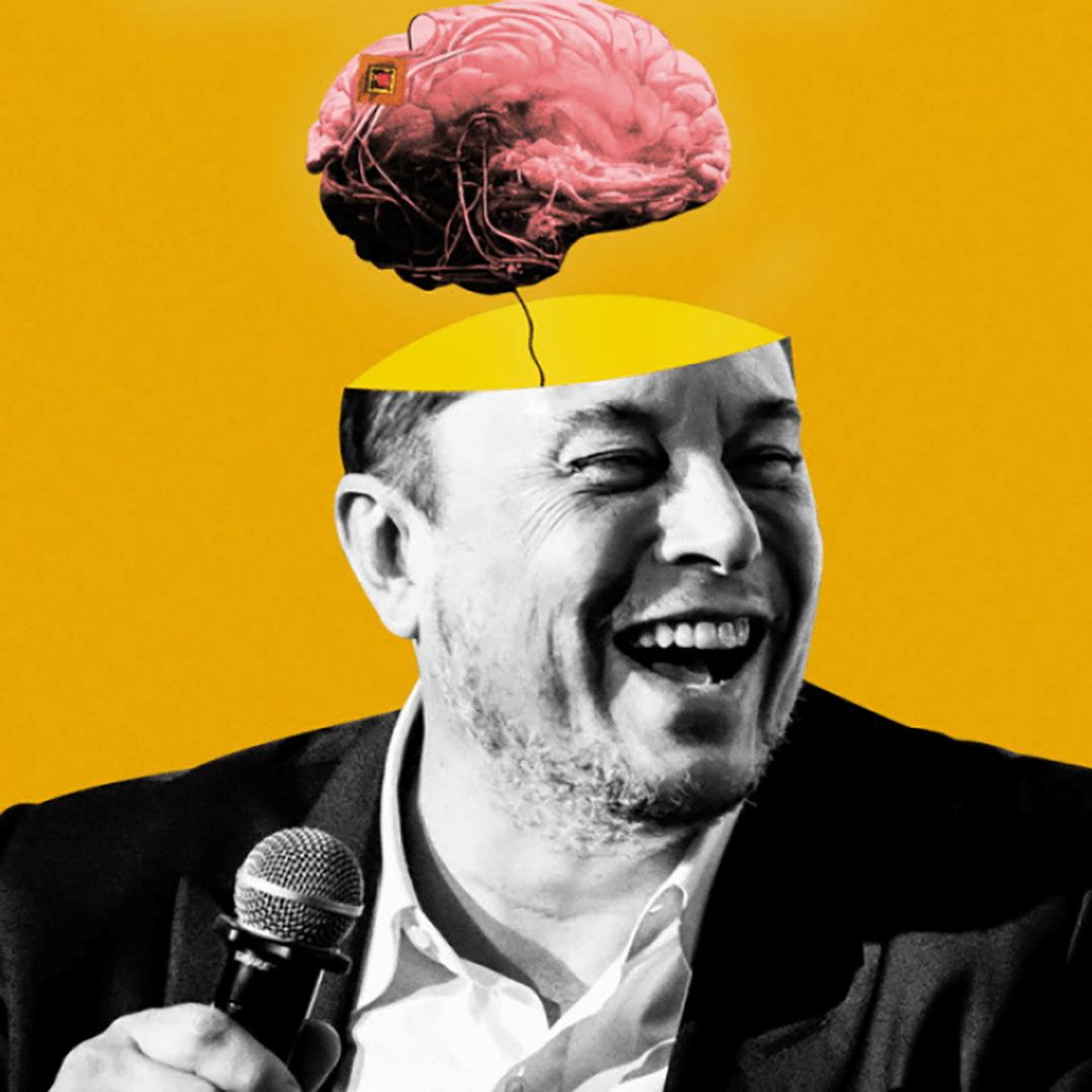 Billionaire brain concept